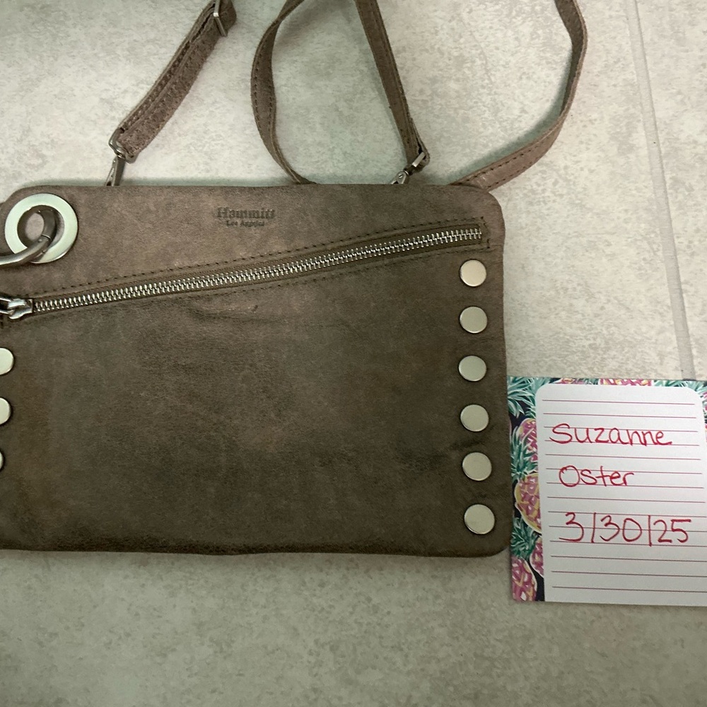 Hammitt Brownish Grey Crossbody Bag